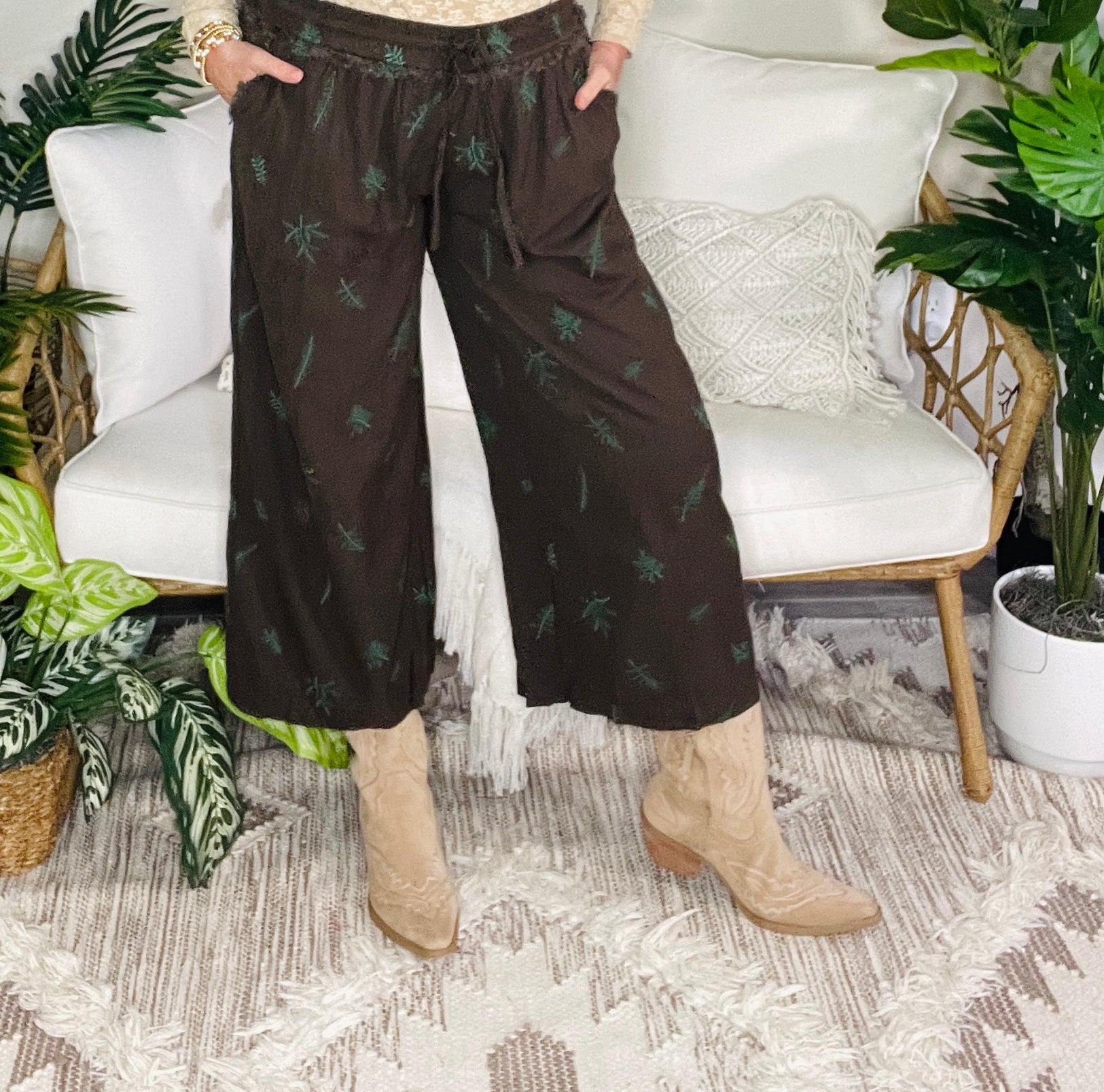 Leaf It To Me Pants - P173OL