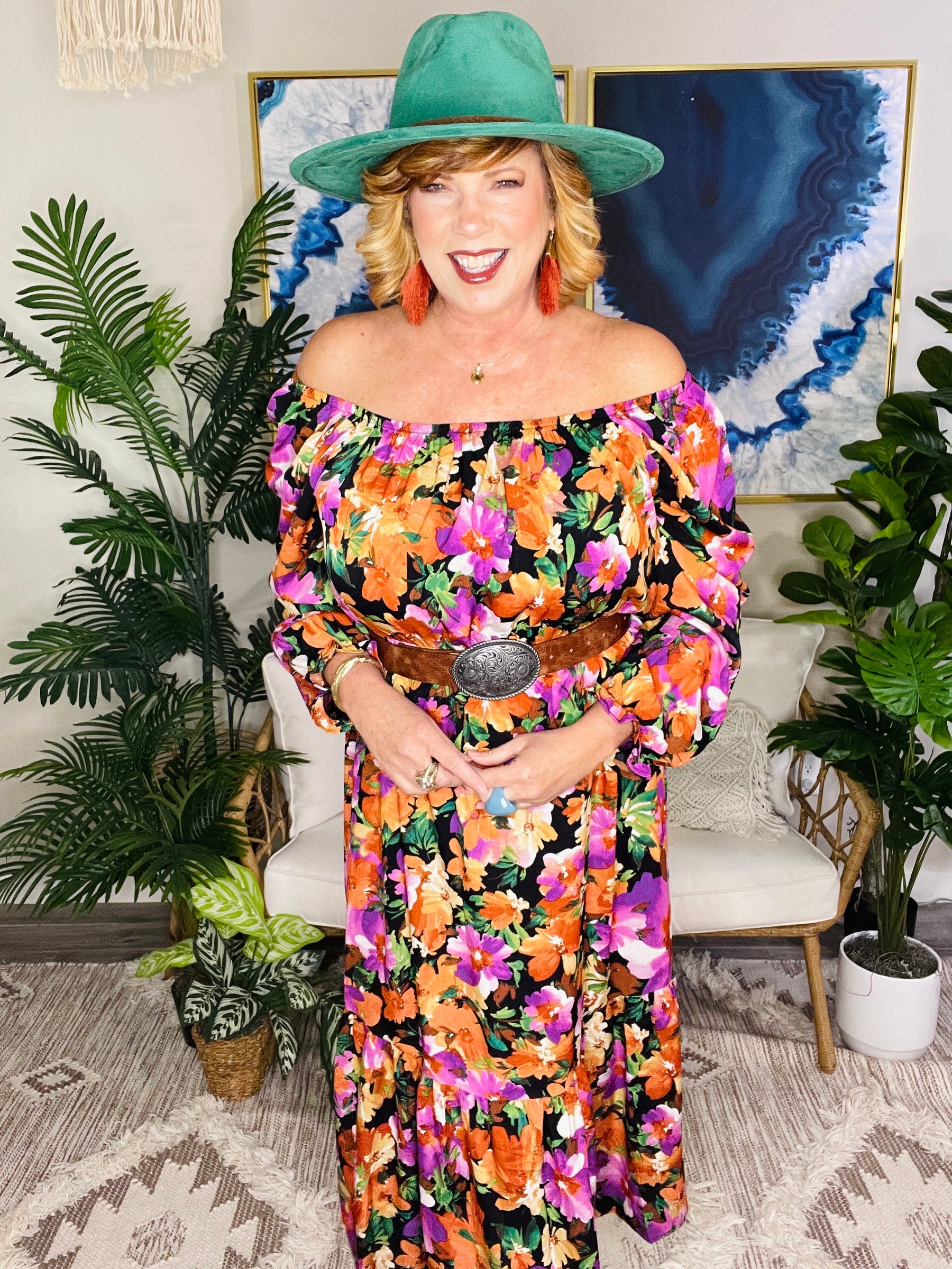 Falling For Florals Dress - DR262MU