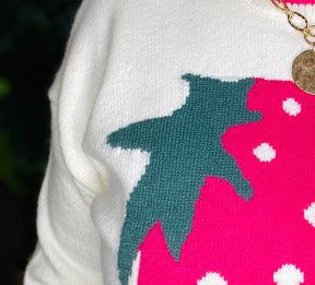 Strawberry Kisses Sweater (2 Colors)