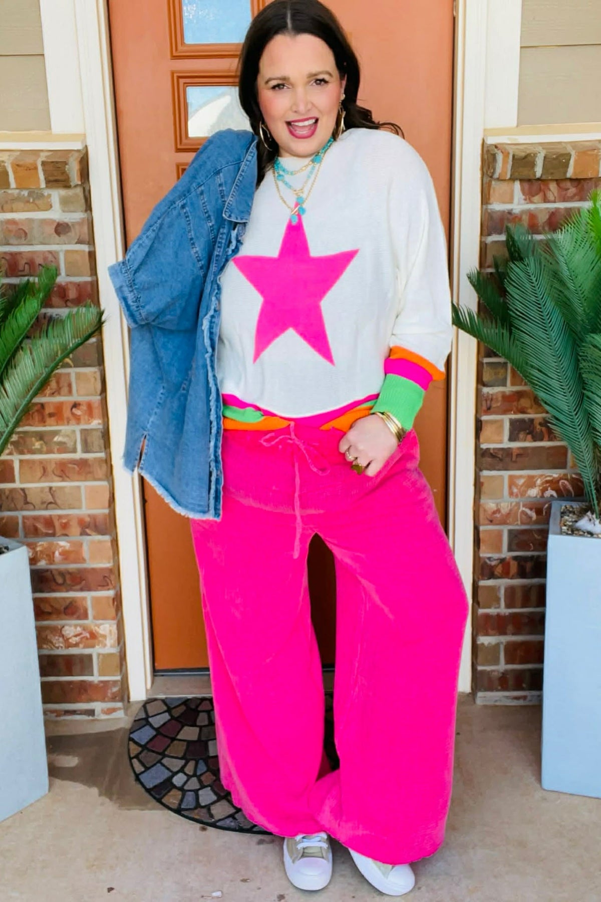 Be Your Own Star Knit Top