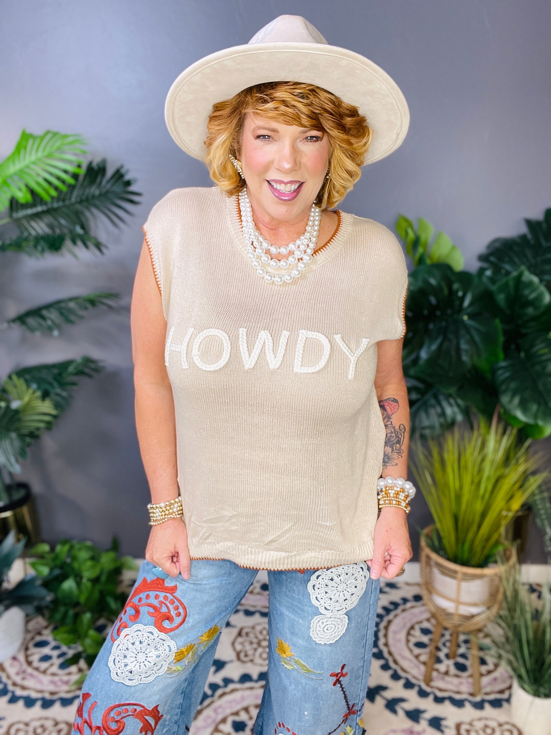 Howdy Honey Knit Sweater
