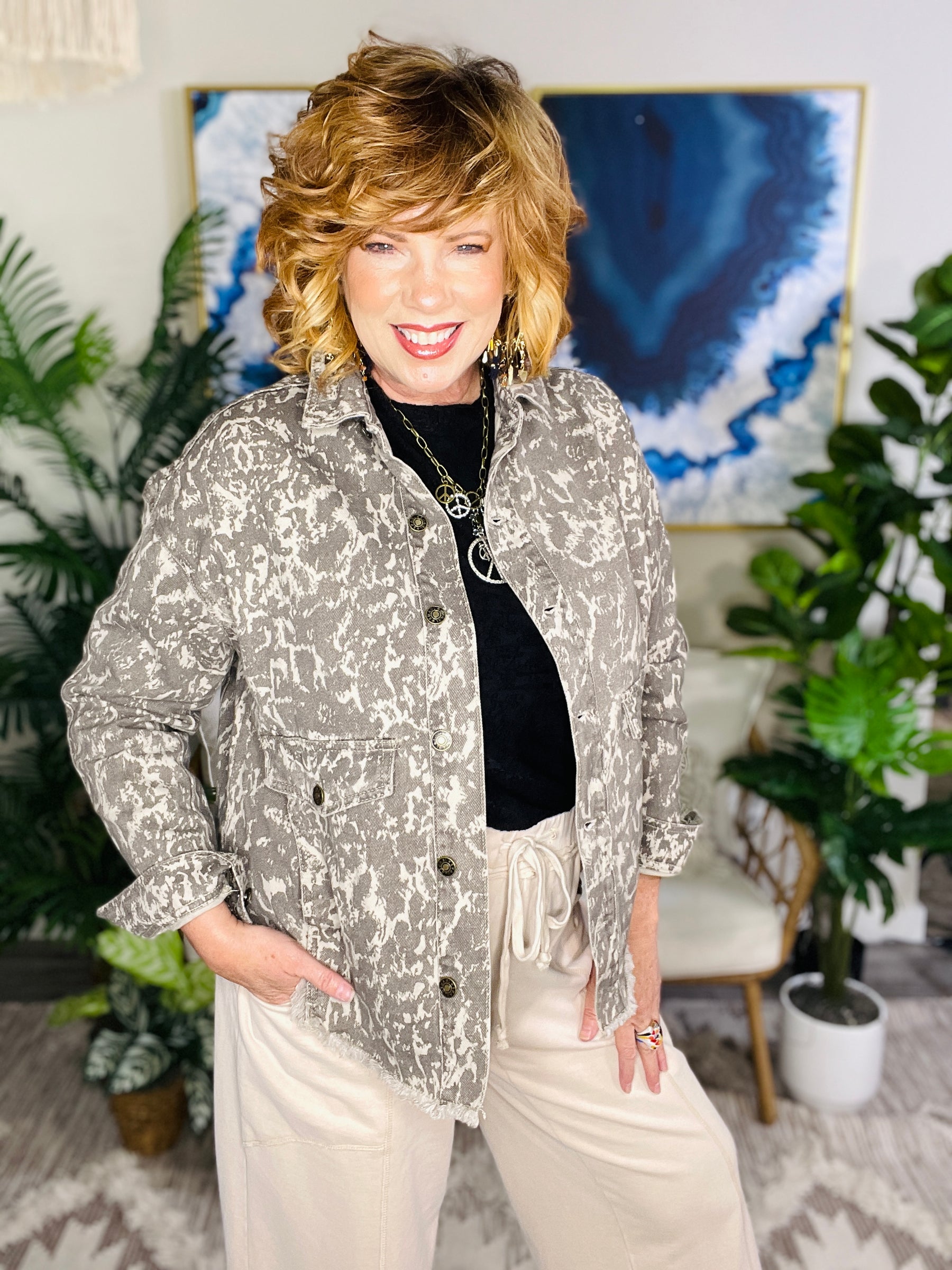 Under The Radar Denim Jacket