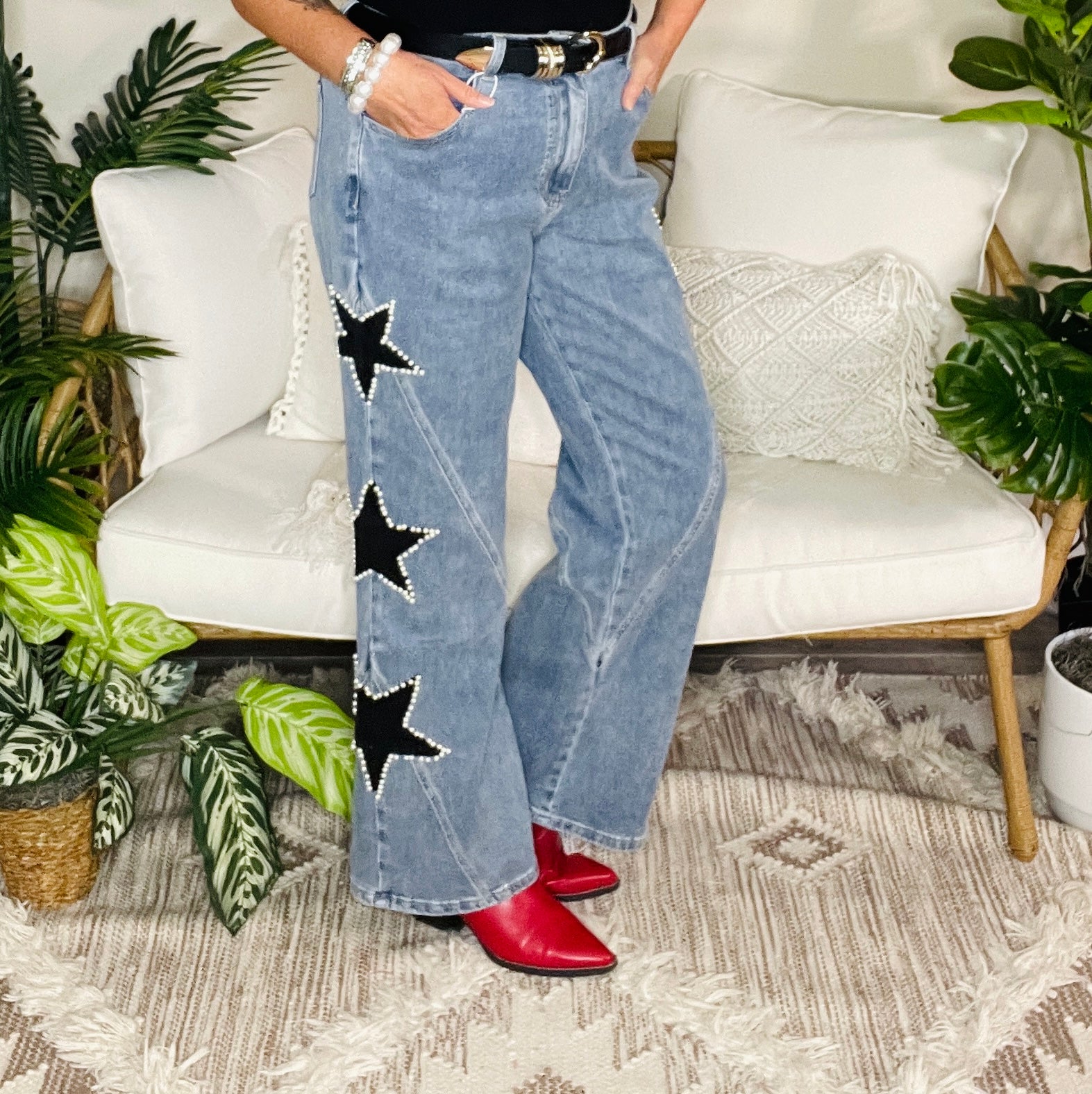 Center Stage Star Jeans - J094DN