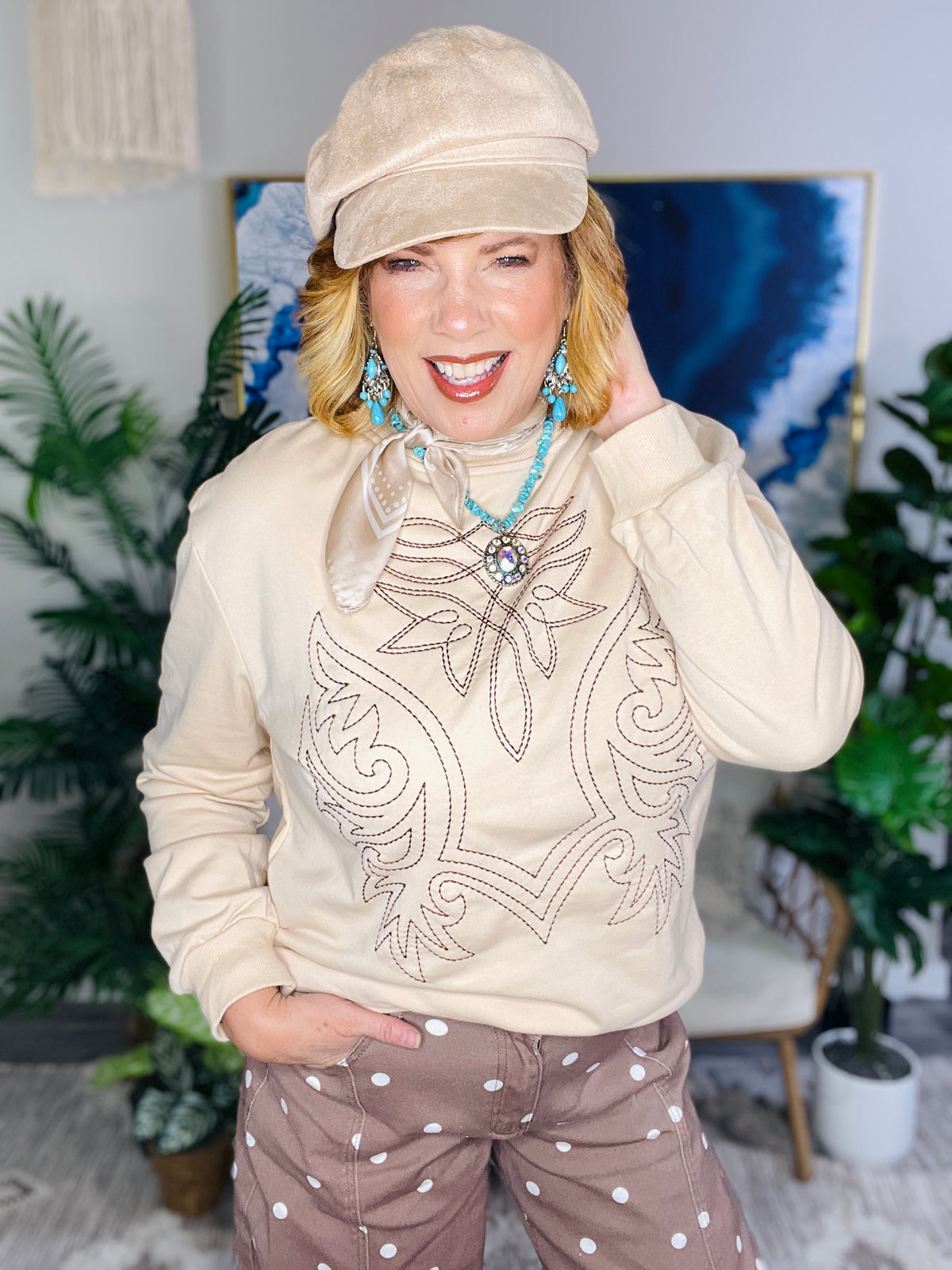 Desert Stitch Sweatshirt