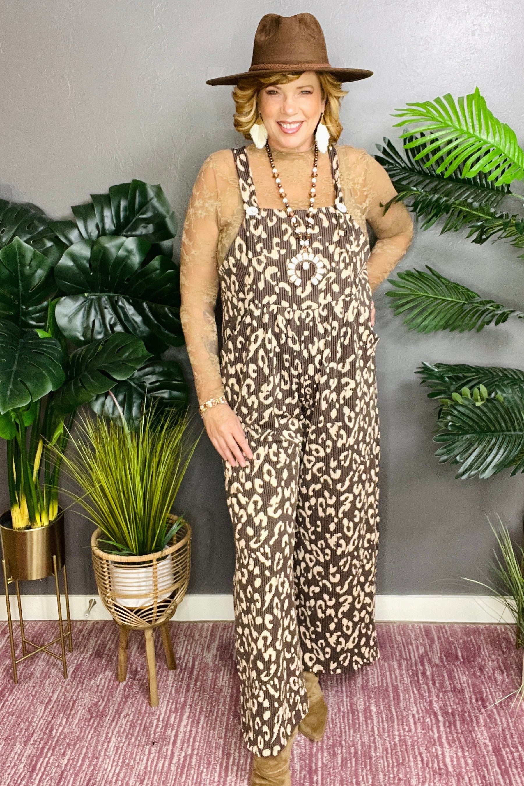 Fierce In Every Way Overalls - R005CH