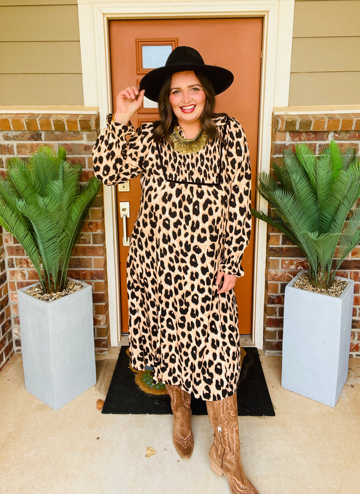 I'm So Fancy Midi Dress
