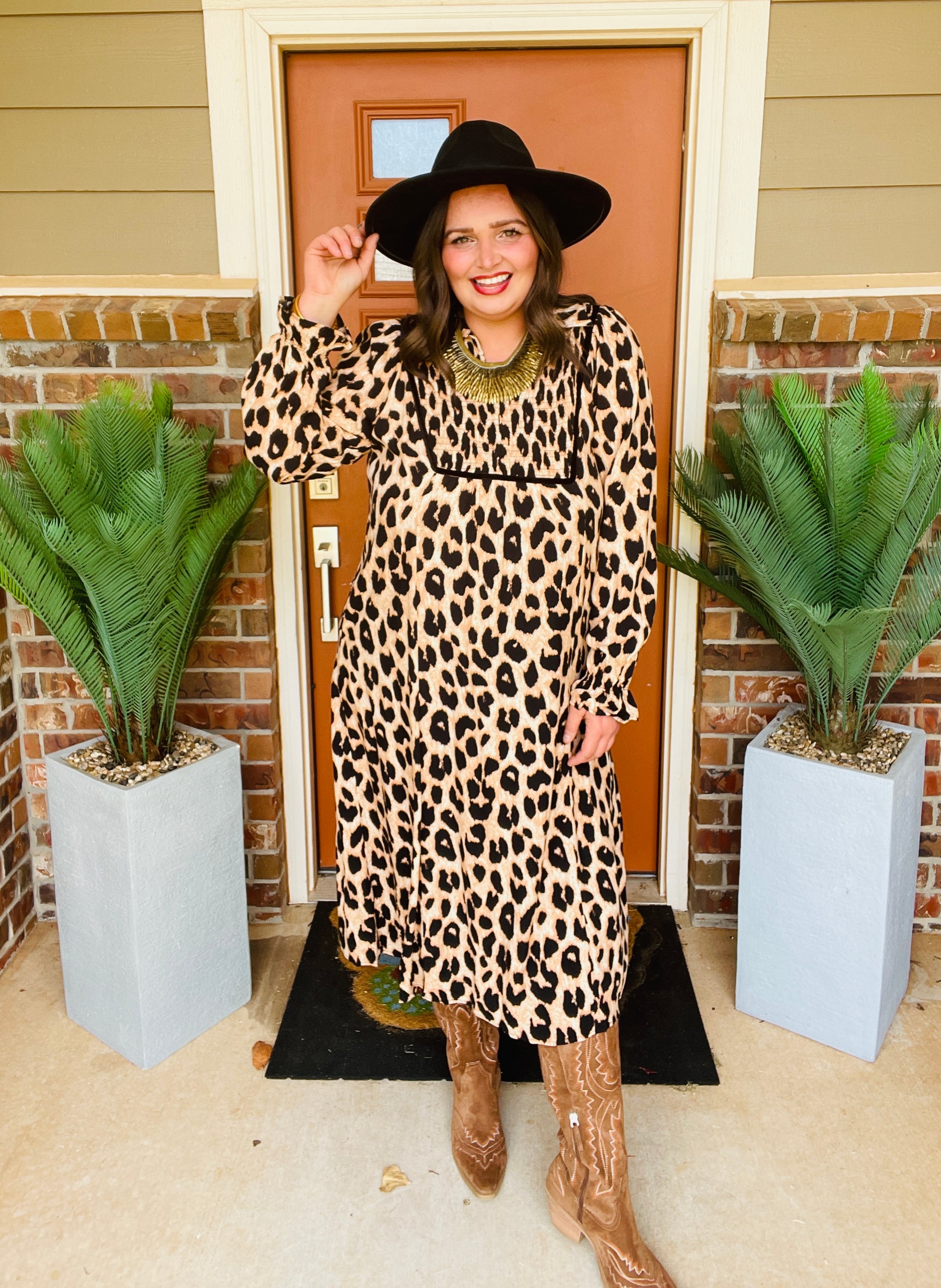 I'm So Fancy Midi Dress
