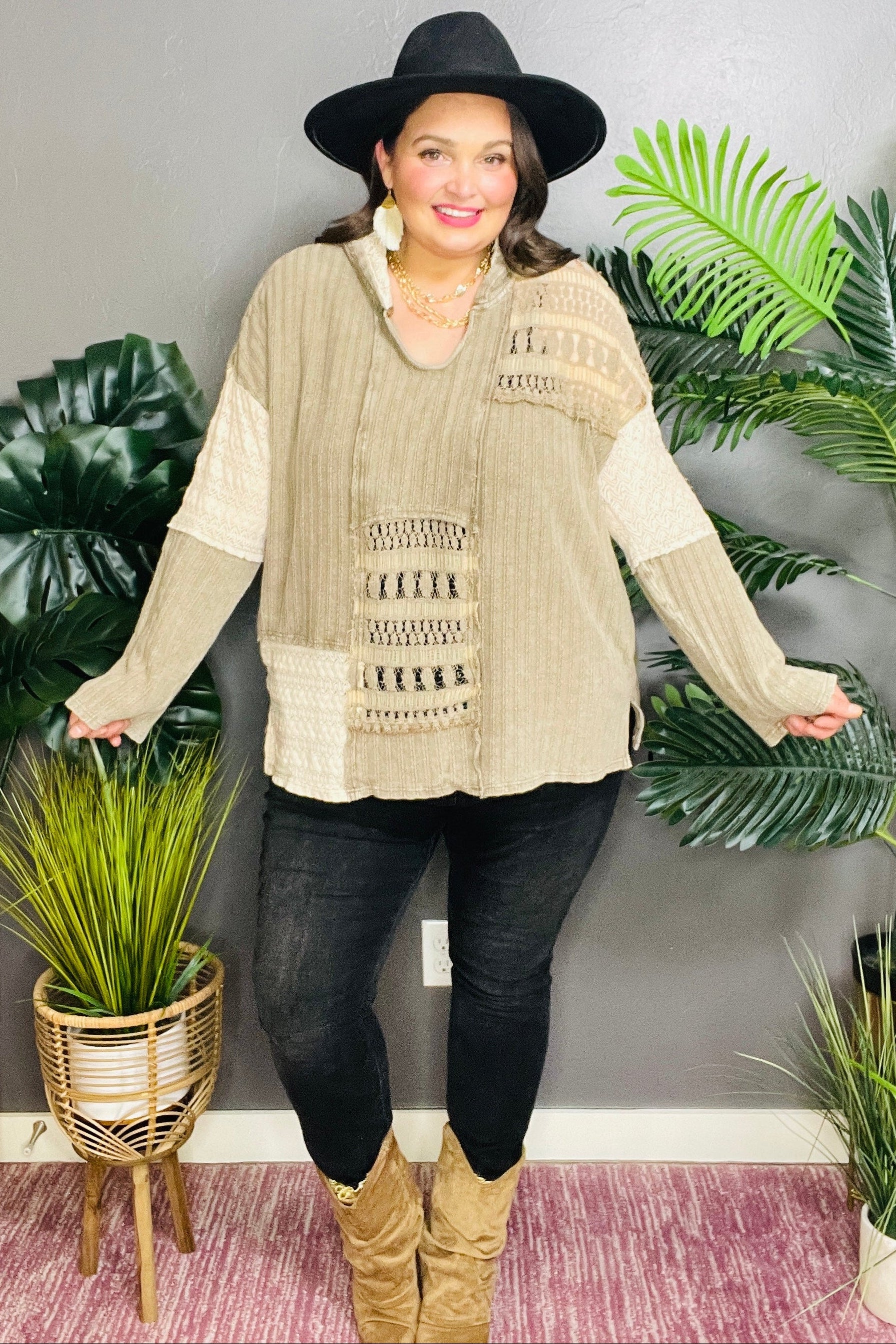 Style Runs Deep Brown Top - S128BR