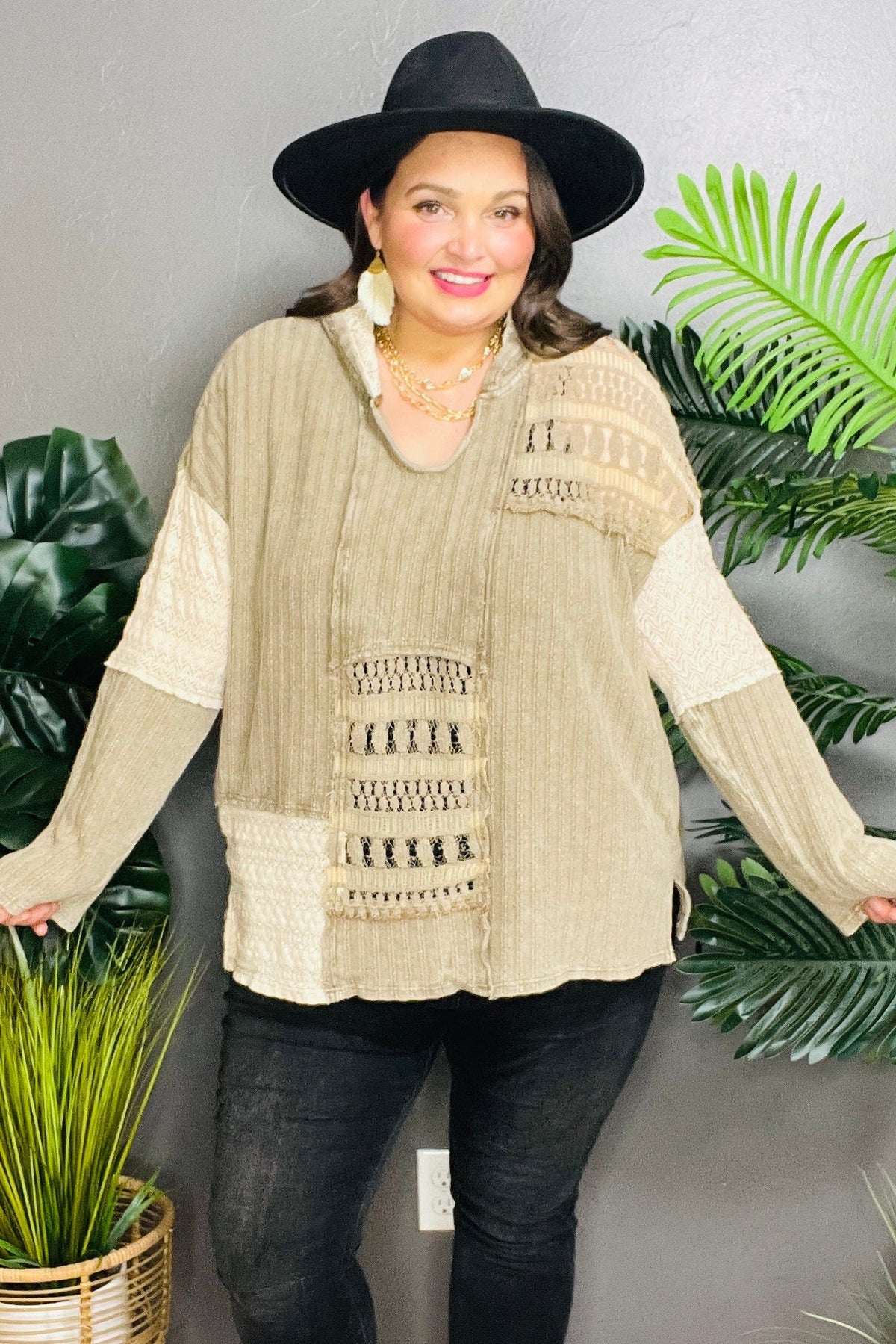 Style Runs Deep Brown Top - S128BR