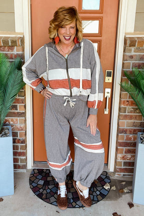 Up And Running Charcoal Jogger Pant - P015CG