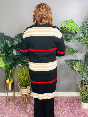Fashion Never Fades Striped Cardigan (4 Colors)