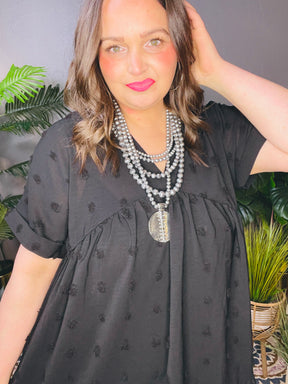 Gracefully Yours Swiss Dot Dress (5 Colors)