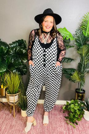 Ready For Check In Jumpsuit - R018BW