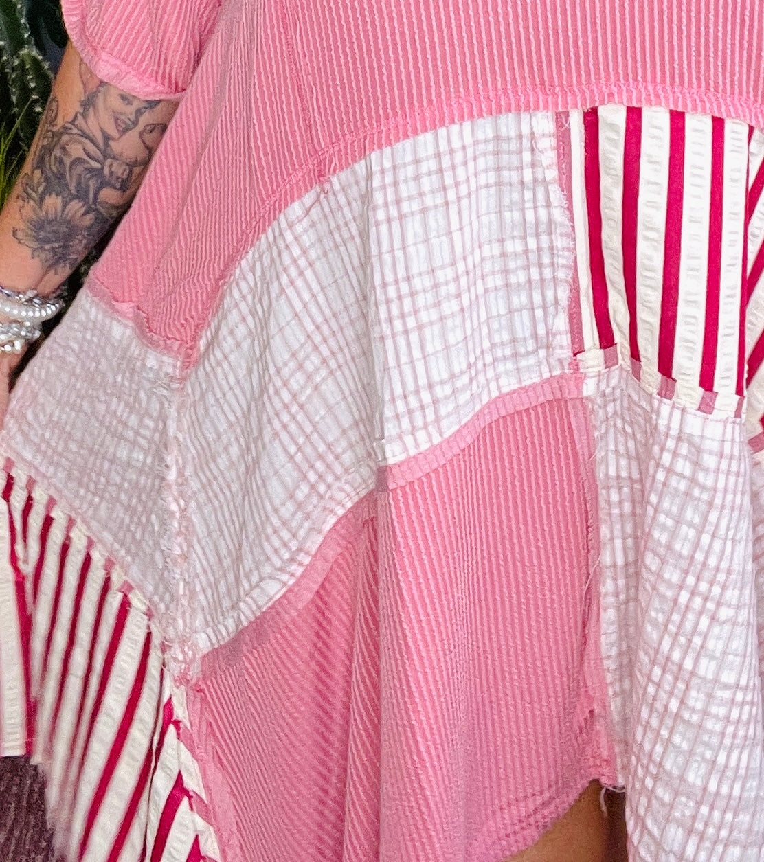 Whatever I Want Patch Dress - DR081MV