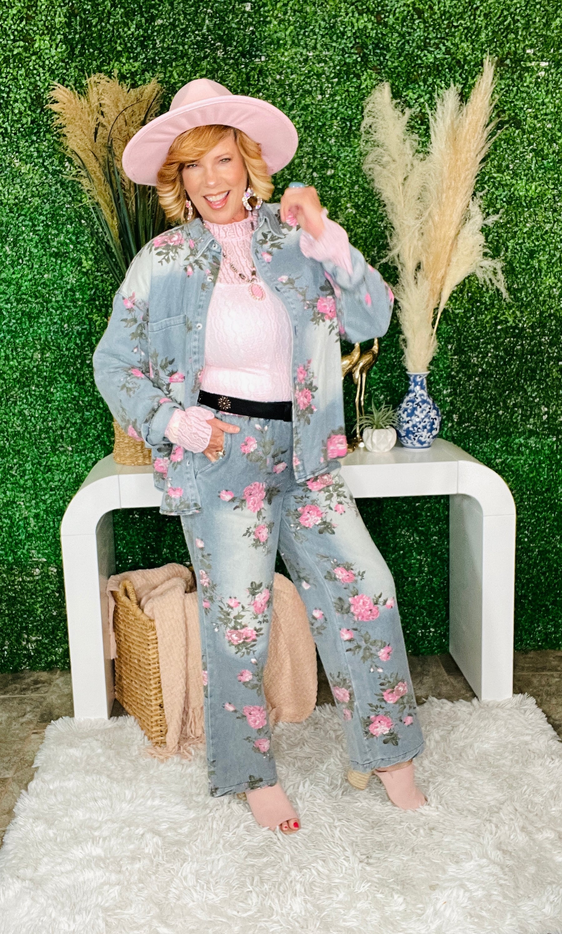 Bloom Baby Bloom Button Top - S346DN