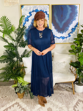 Navy Ever After Dress - LW001NV