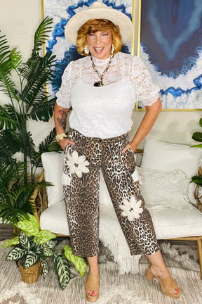 Untamed Beauty Barrel Pants - P135LE