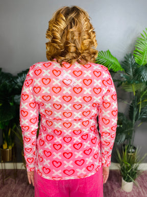 XOXO Mesh Top - S263XO