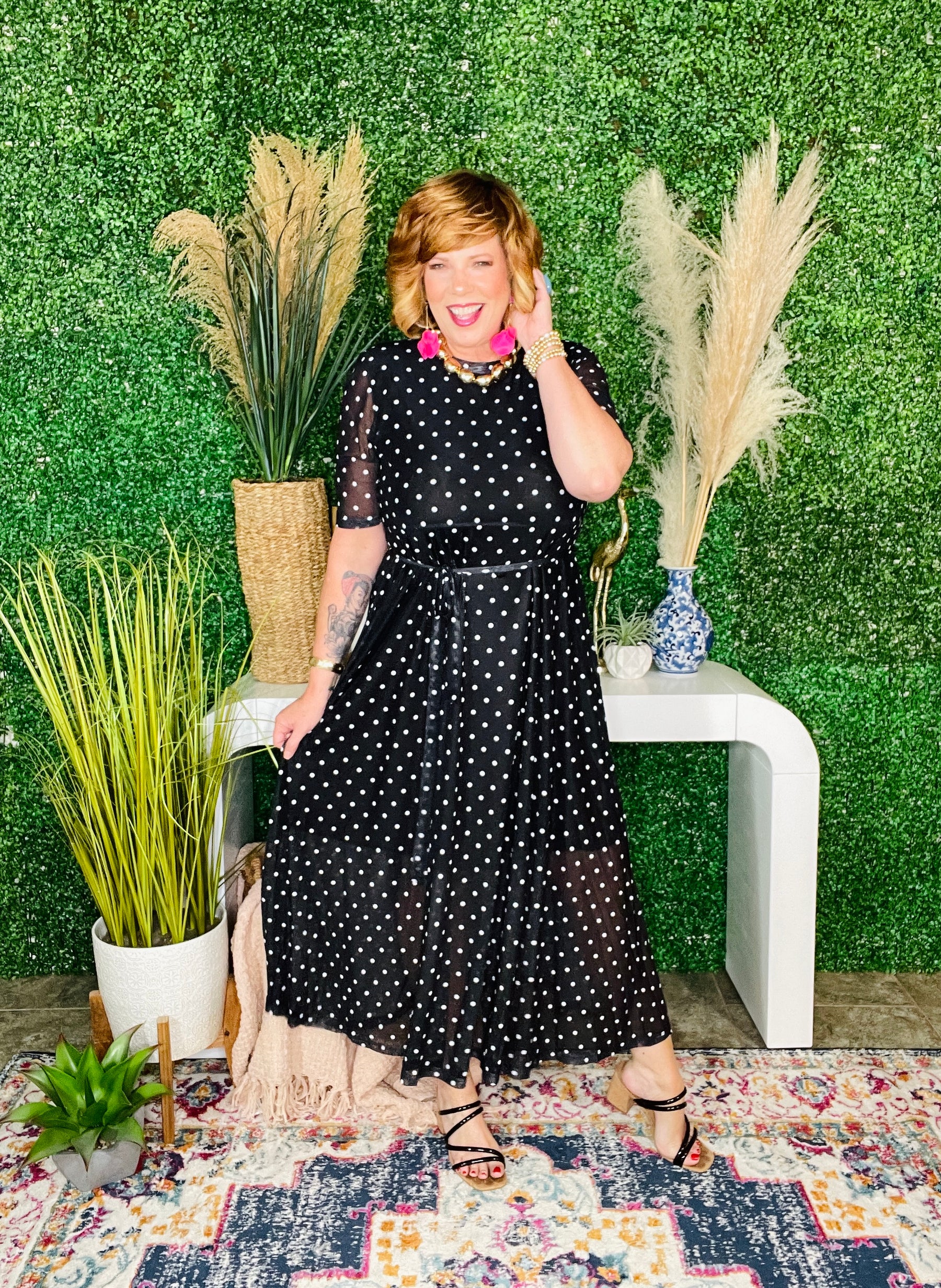 Connect The Dots Dress - DR181BK