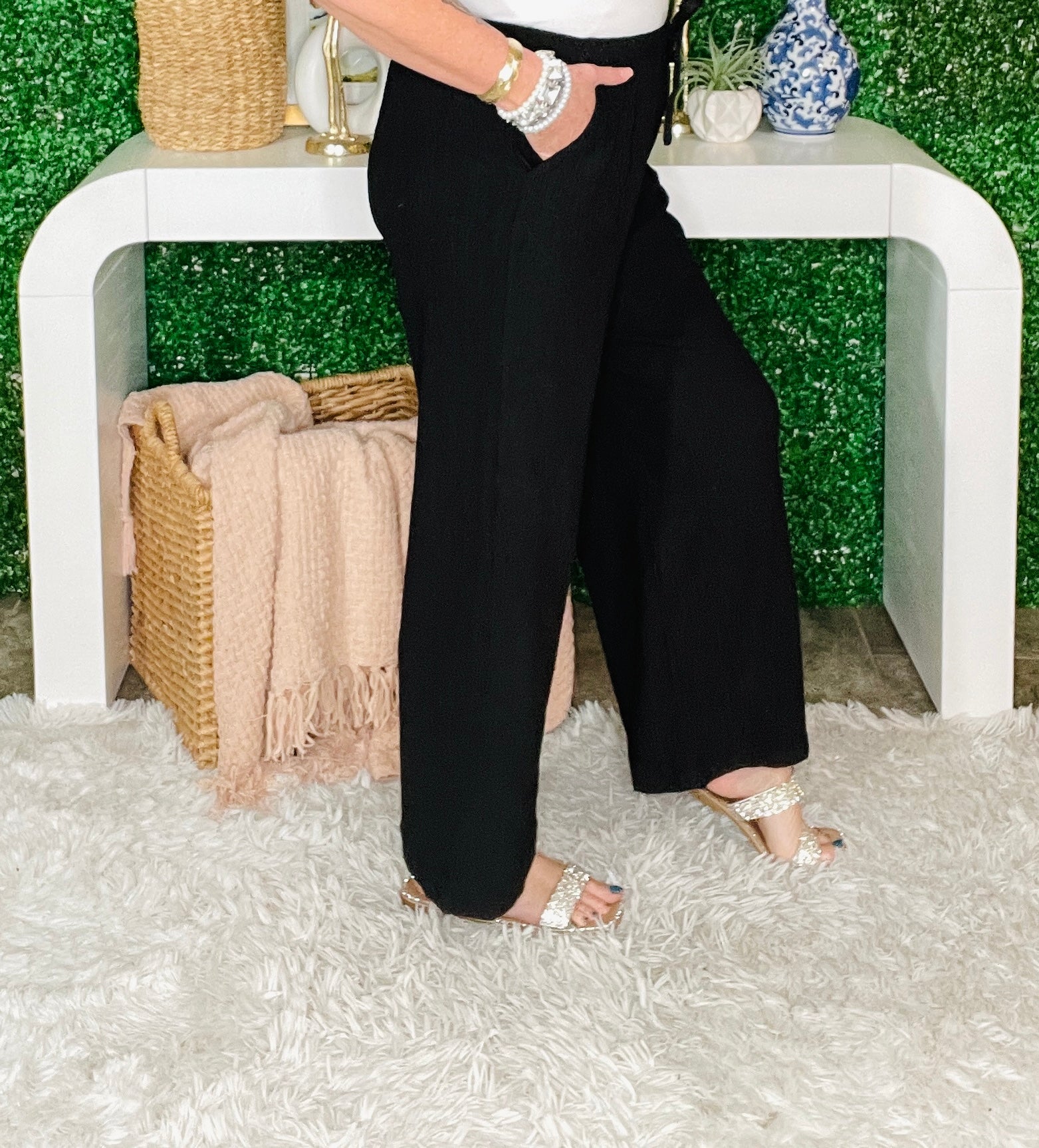 Rodeo Drive Wide Leg Pants (2 Colors)