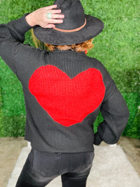 Always Come Back Sweater - S281BK