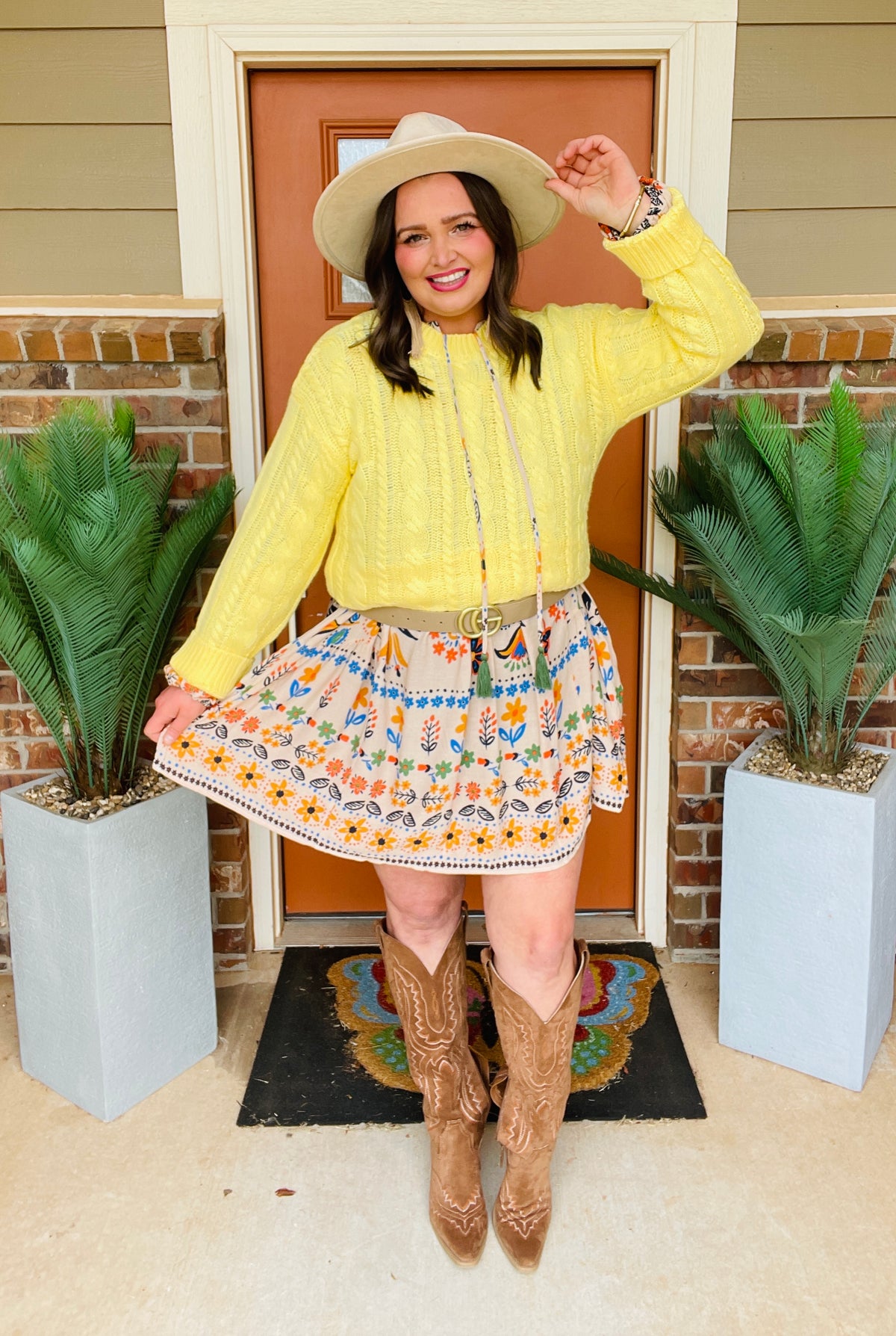 Wildflower Rodeo Dress - DR280KH