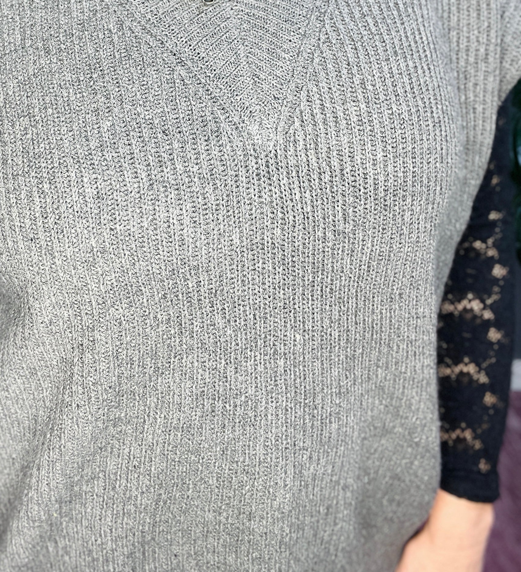 Keep It Preppy Charcoal Vest - S095CG