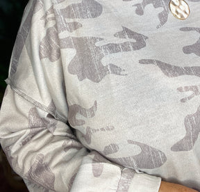 Nowhere To Hide Multicolor Camouflage Sweatshirt