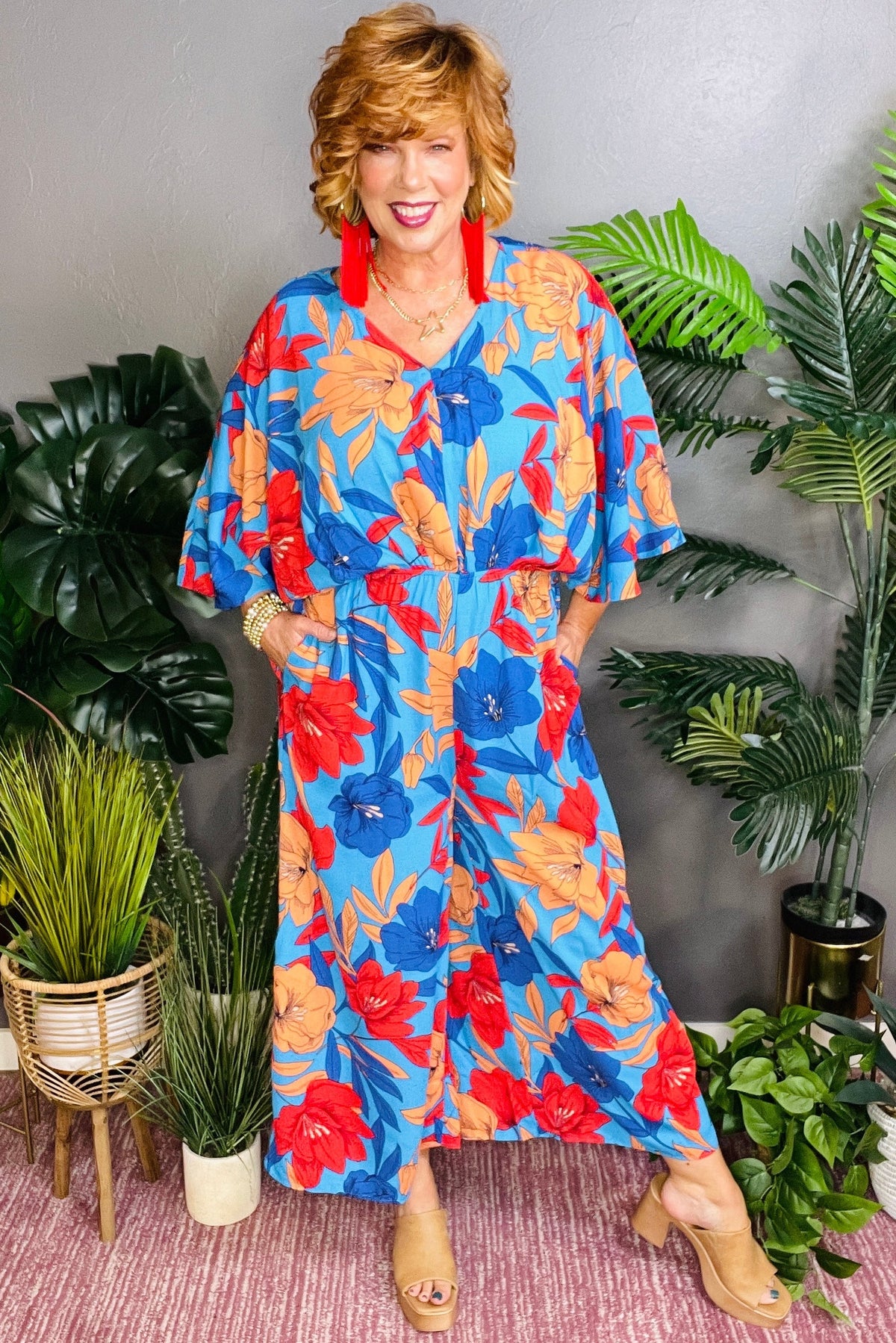 Tour The Town Jumpsuit - R019BL