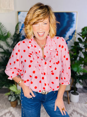 Dot Your Average Top (3 Colors)