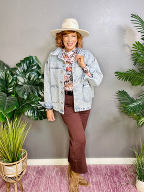 Denim Queen Boyfriend Jacket - OT027DN