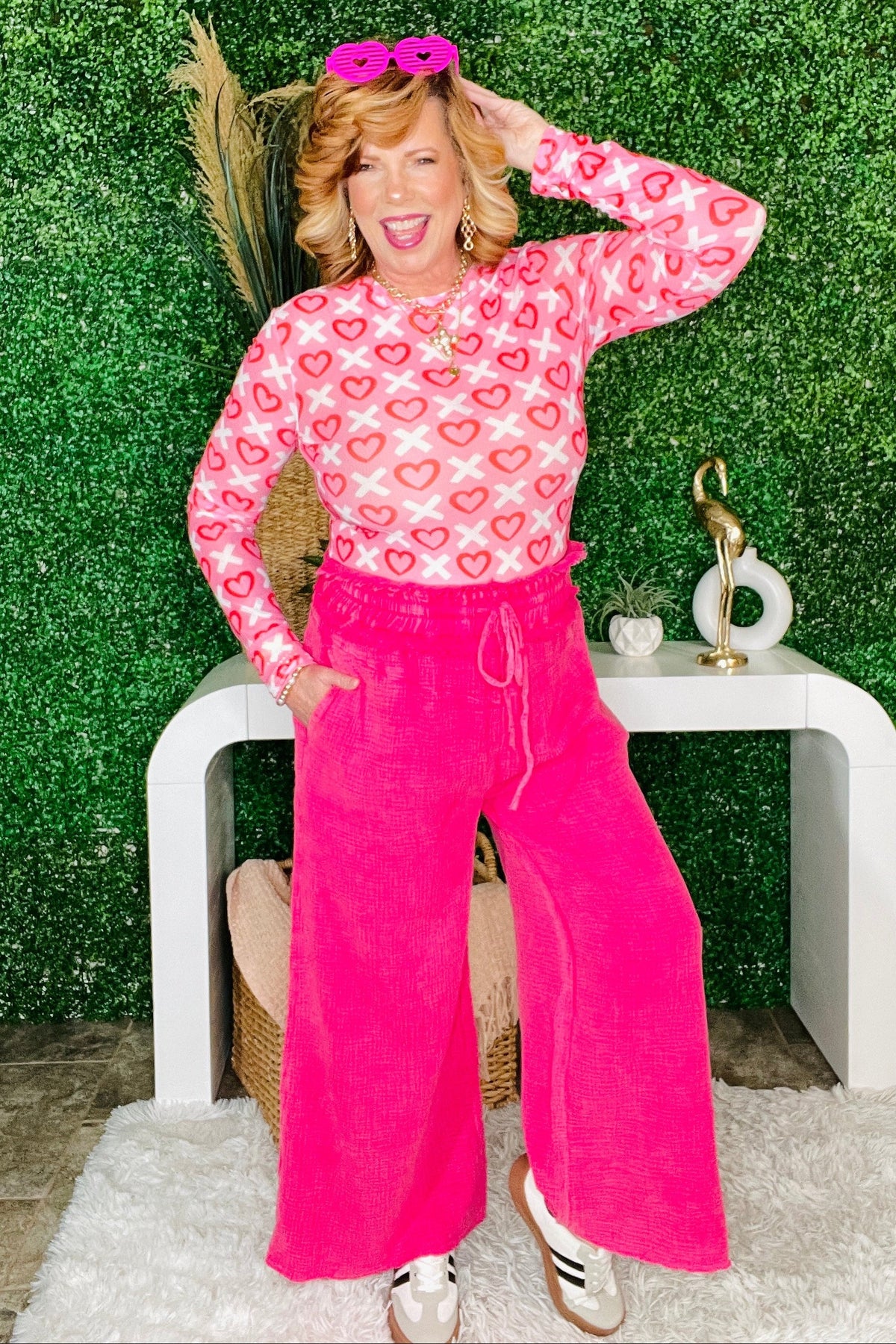 XOXO Mesh Top - S263XO