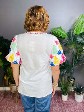 Bring On The Spring Top - S316WH