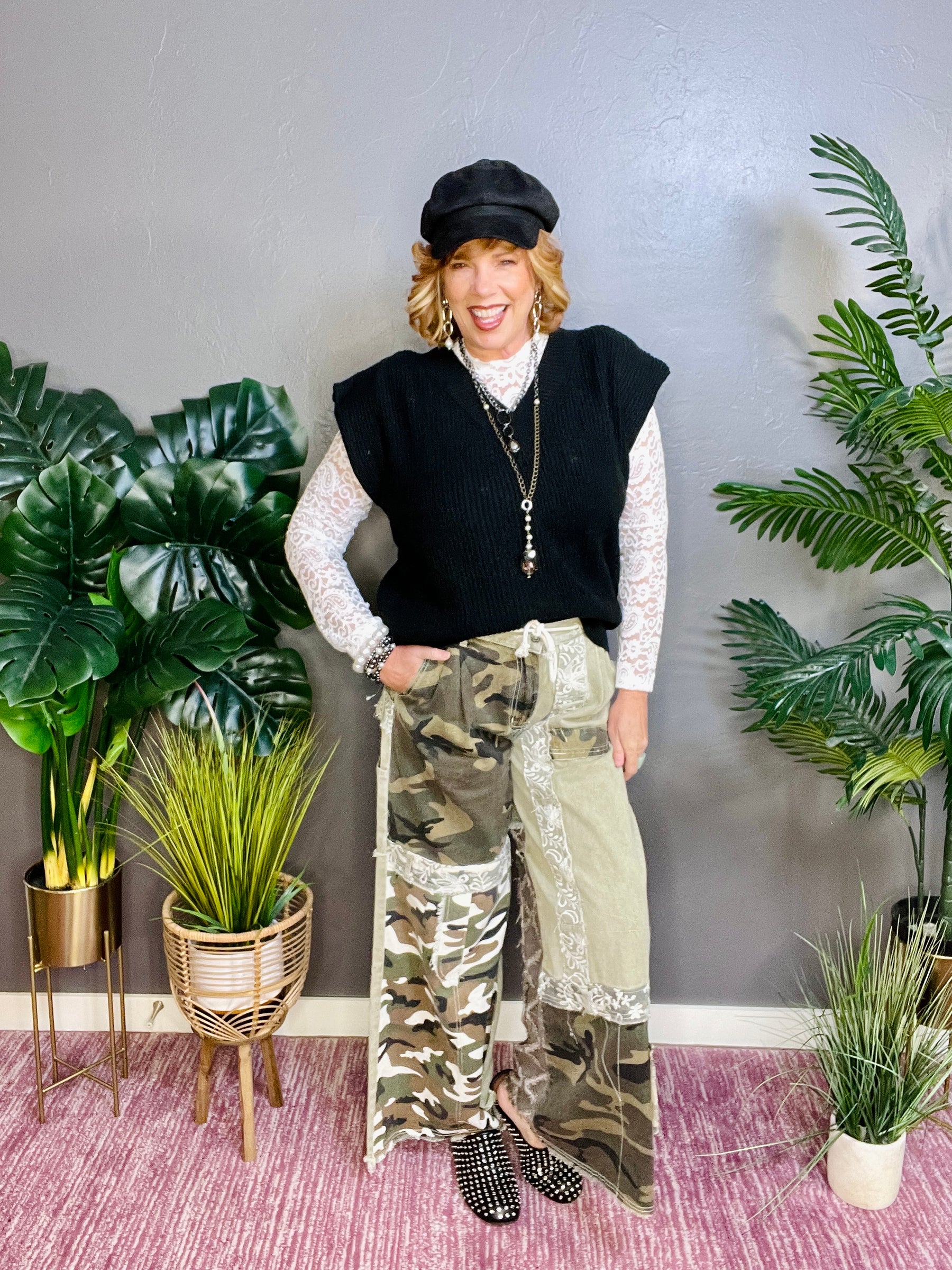 Run And Hide Camo Pant - P012CM