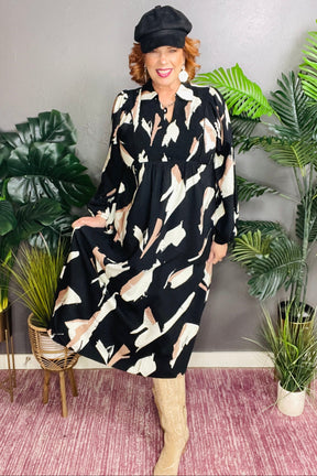 Dress To Impress Midi Dress - DR052BK