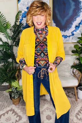 Ray Of Sunshine Mango Long Top - S913MNG