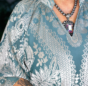 Low Key Luxe Sage Velvet Top - S081SG