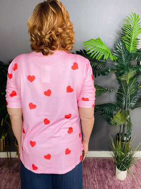 Hearts Lead The Way Top - S238PK