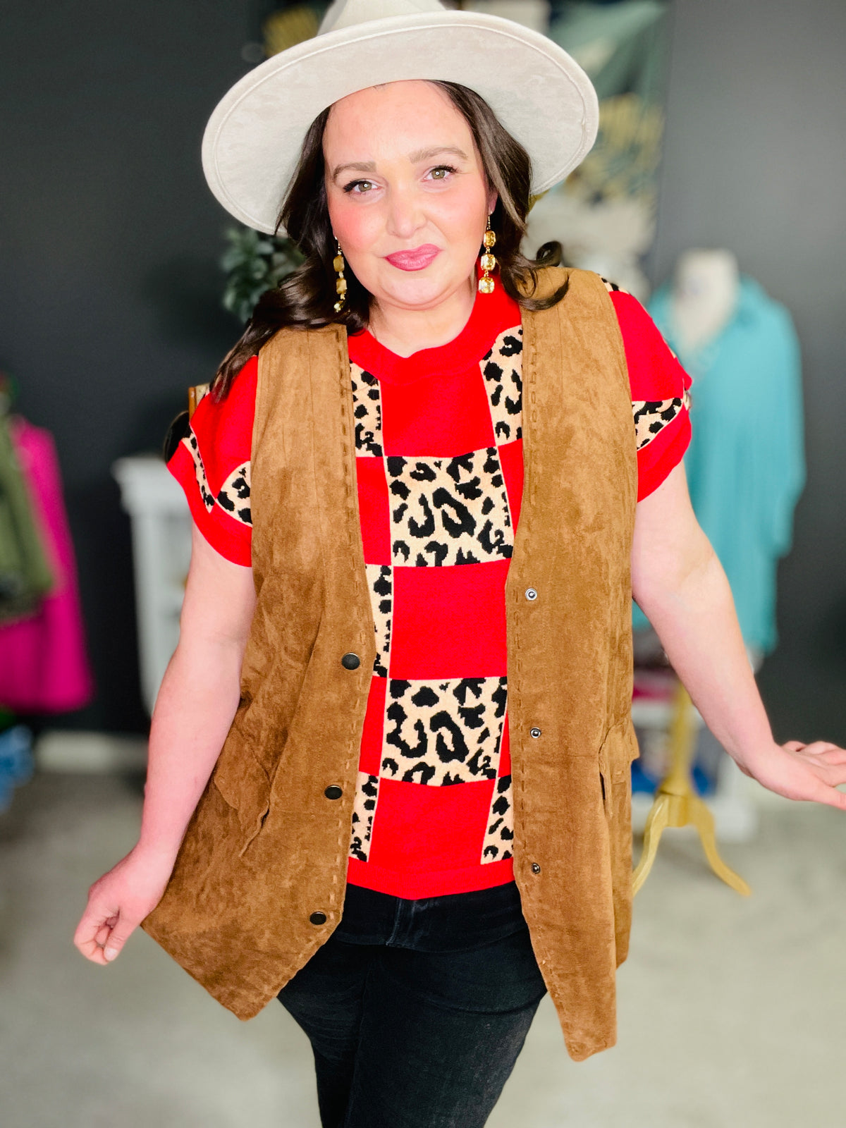 Savage Kind Of Cool Red Knit Sweater