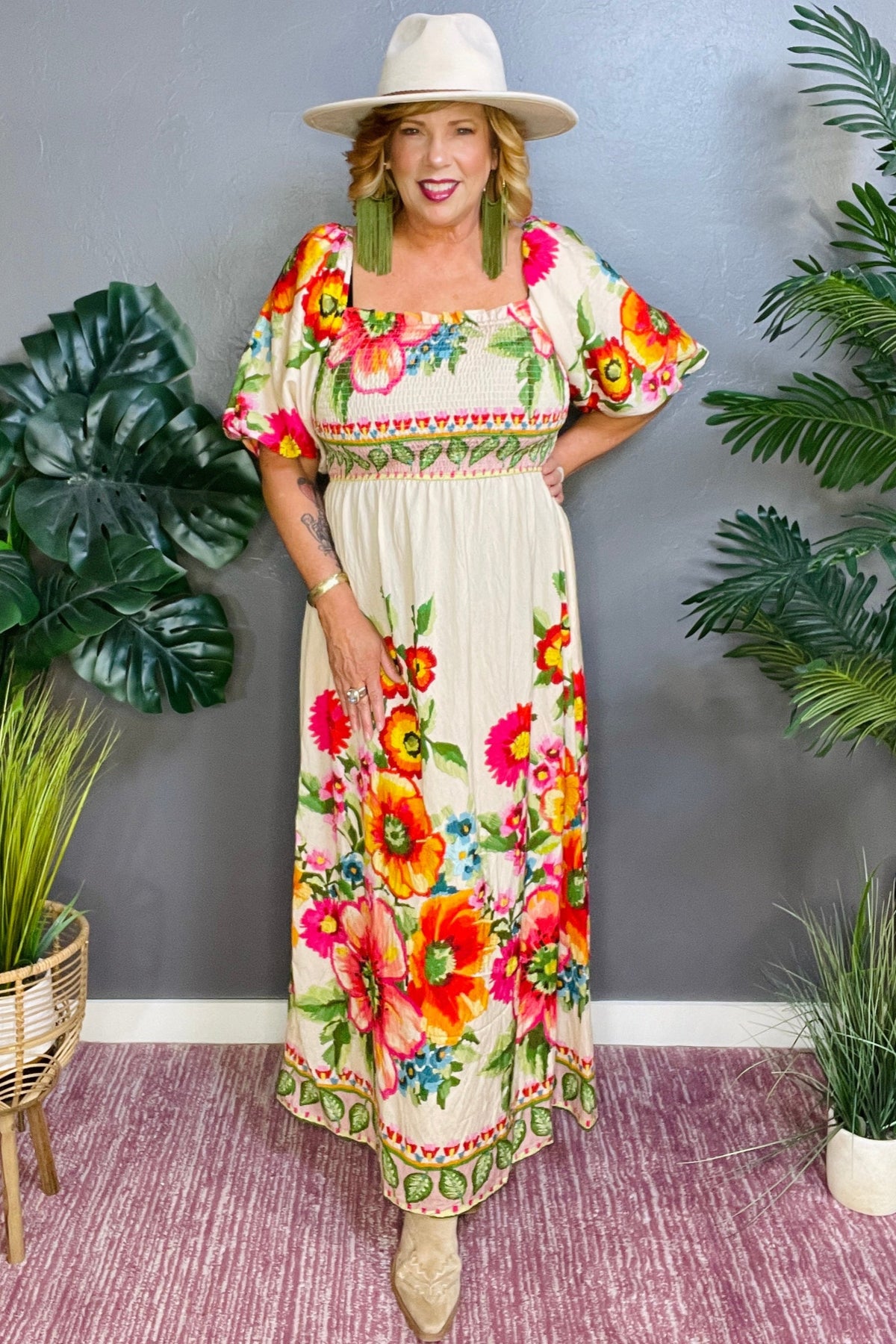 Boho Trend Setter Maxi Dress - DR008MU