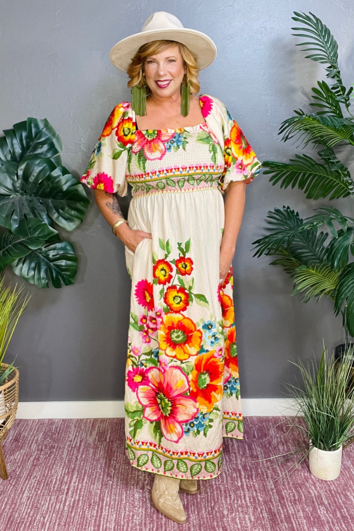 Boho Trend Setter Maxi Dress - DR008MU