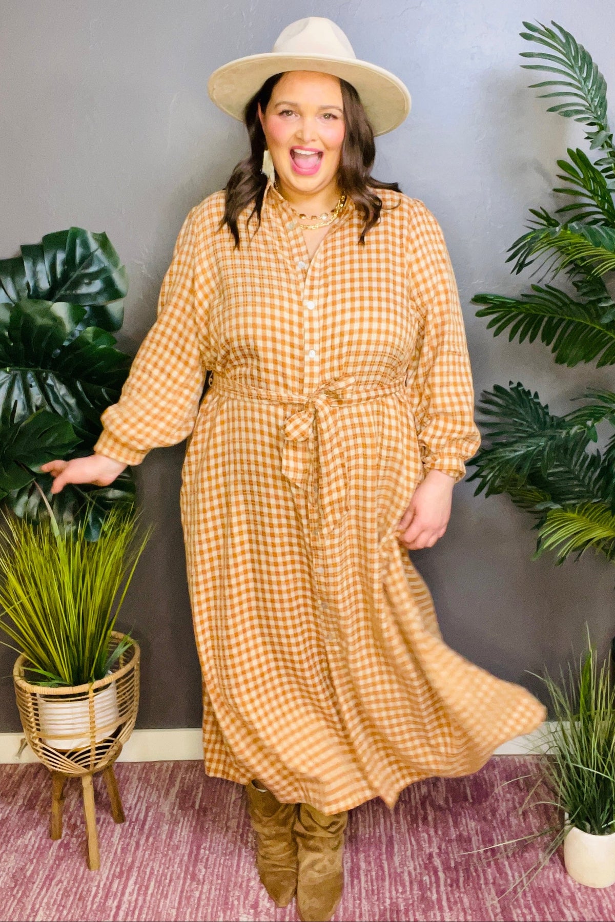 Back To Tennessee Shirt Dress - DR037RU