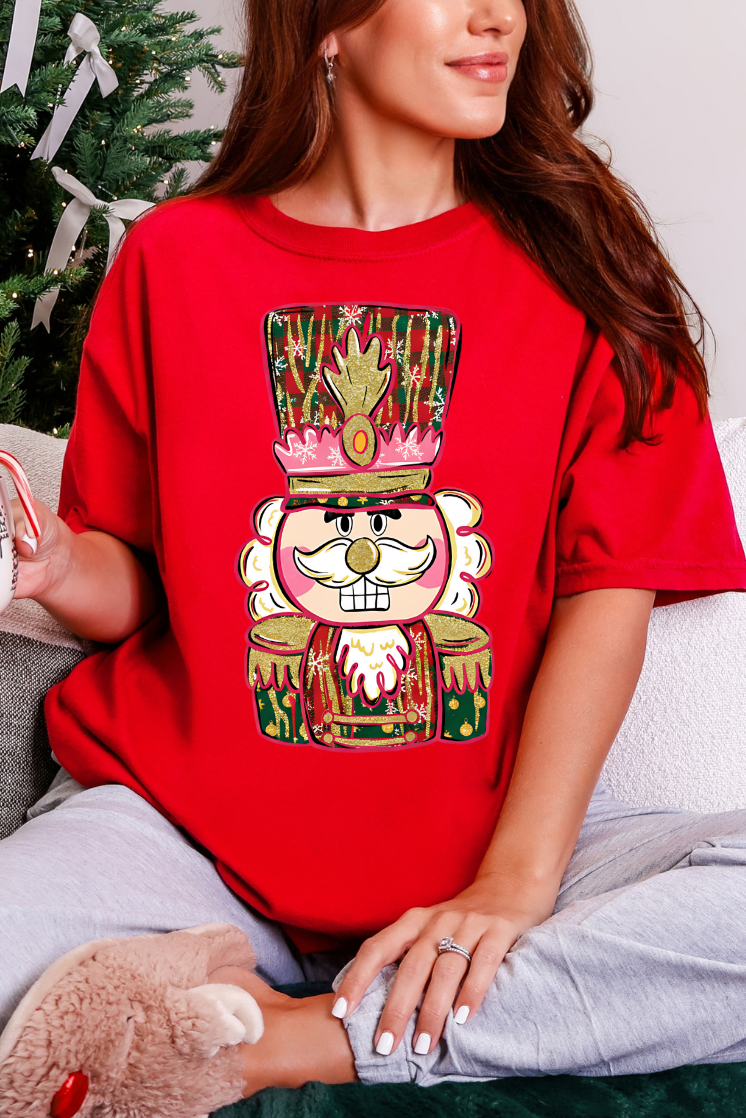 Holiday Nutcracker Graphic Tee and Sweatshirt