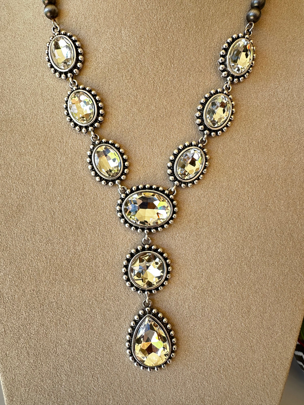 Crystal Pendant Necklace - N018CR