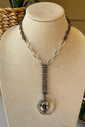 Mixed Chain With Pendant - N039GO