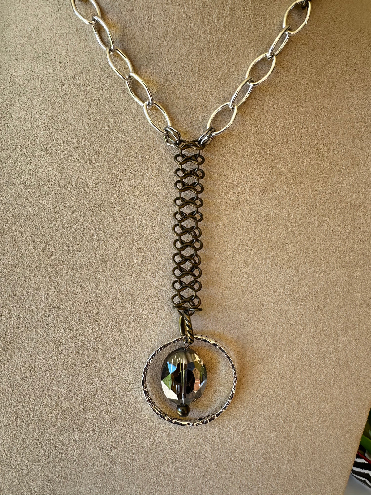 Mixed Chain With Pendant - N039GO
