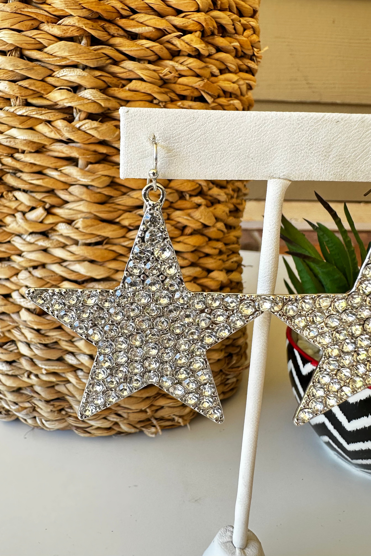 Bling Star Earrings - E032CR