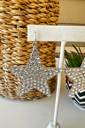 Bling Star Earrings - E032CR