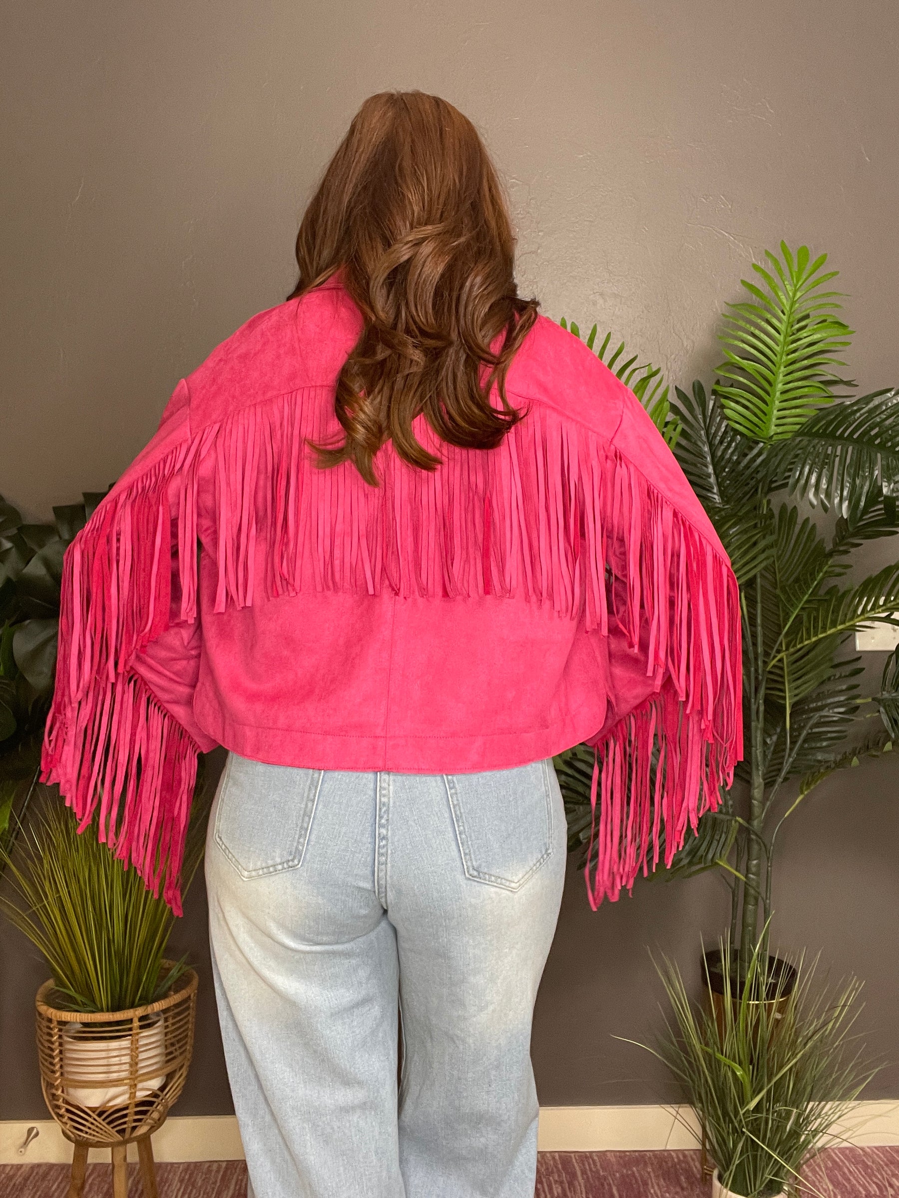Uptown Girl Fringe Jacket - OT072MG