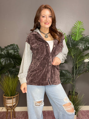 Girls In The Hood Plum Jacket - OT074PM